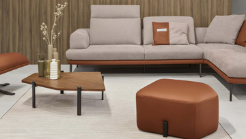 MUZZLE - Leather pouf by Max Divani - view 3